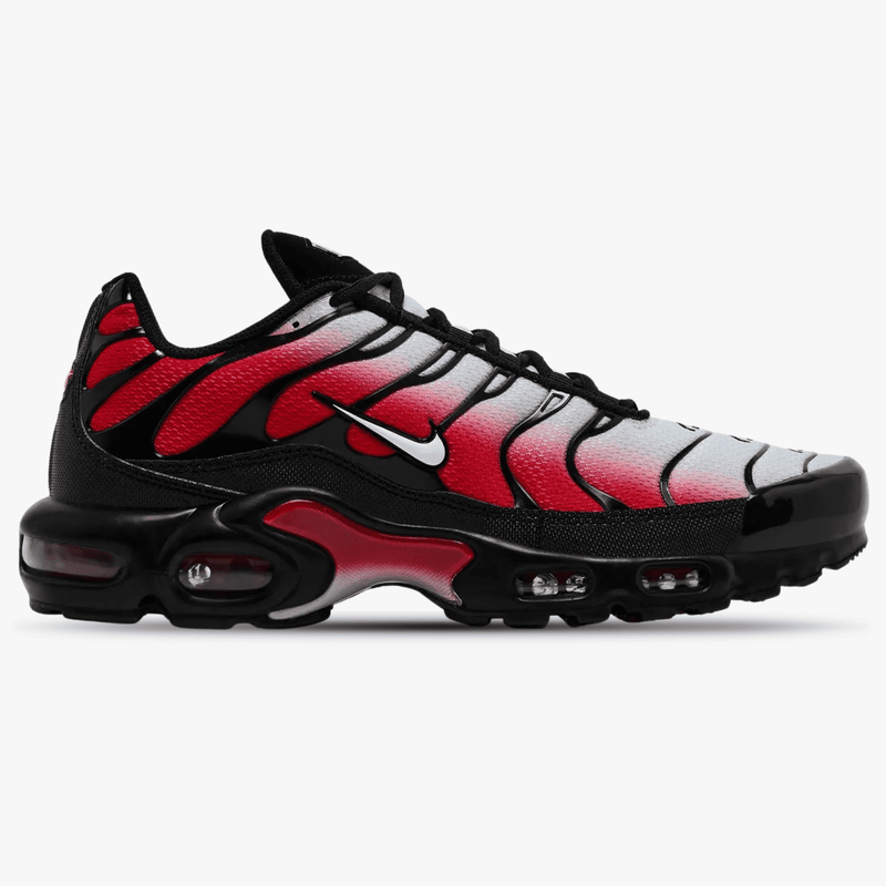 Nike Air Max Plus Pure Platinum University Red Black White