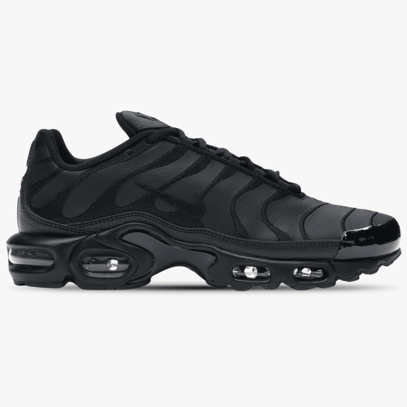 Nike Air Max Plus Triple Black Leather